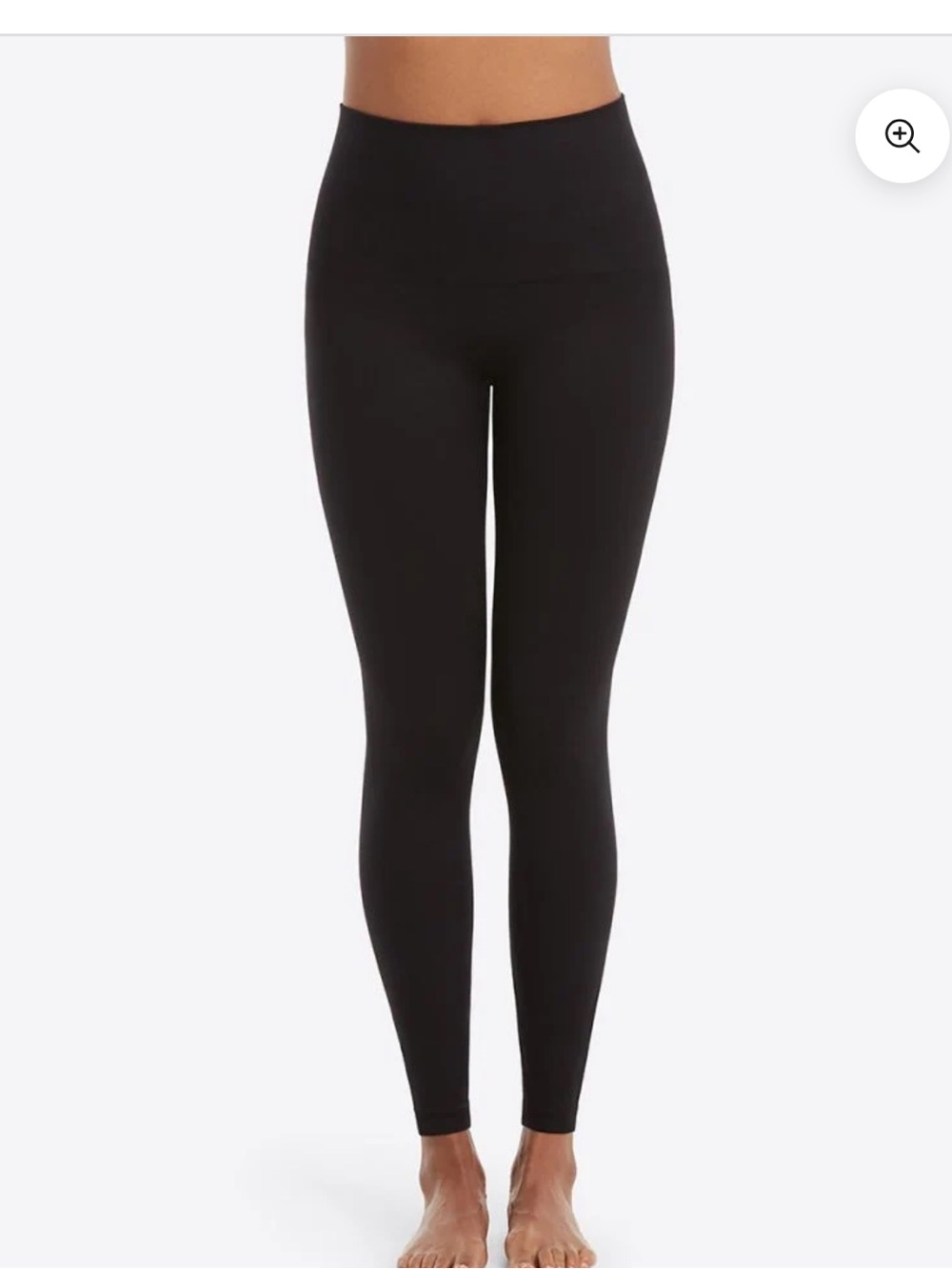 SPANX Black High-Waist Sculpting Leggings
